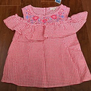 Eyeshadow girls top in 7/8(S)